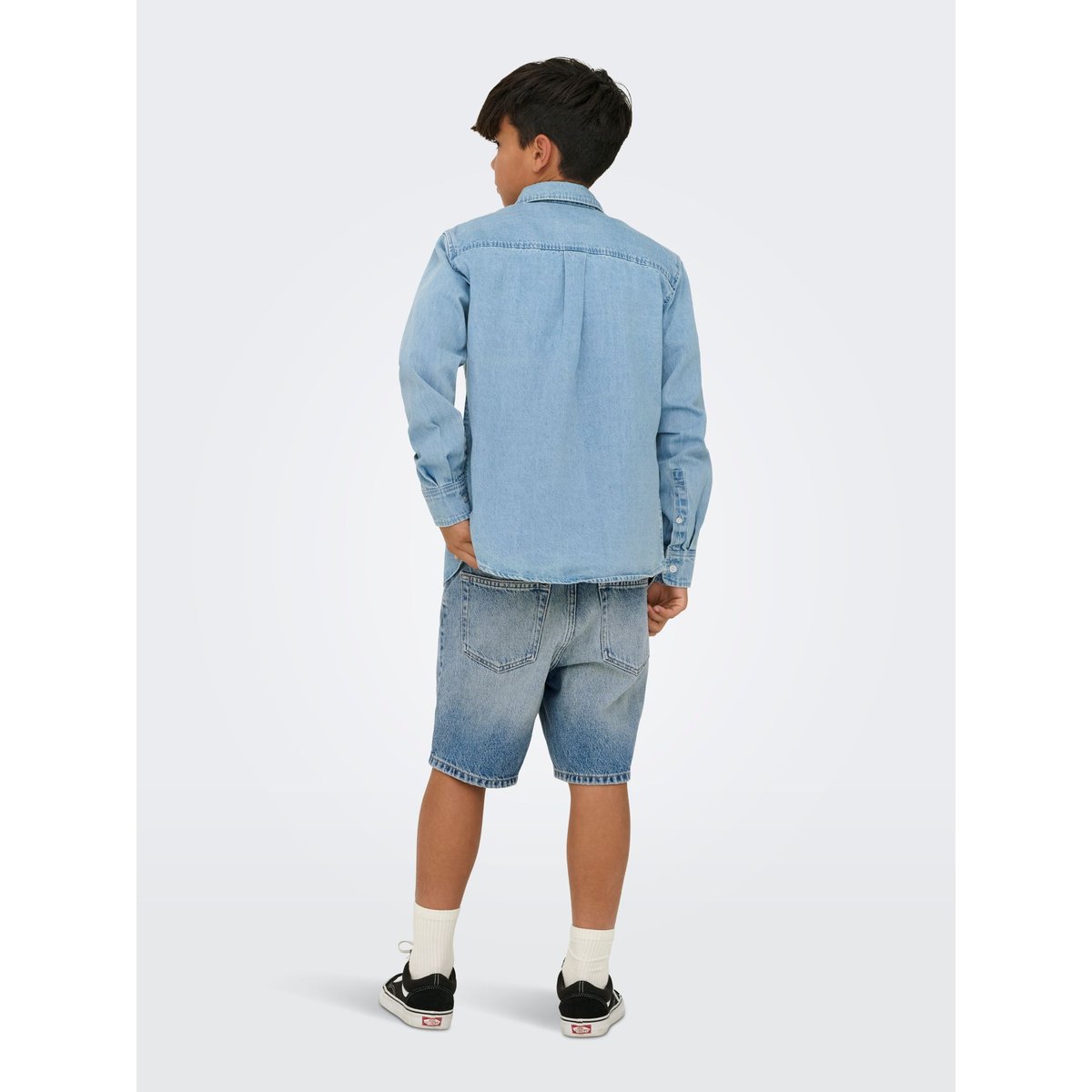 Chemise En Denim light blue denim, ONLY & SONS JUNIOR