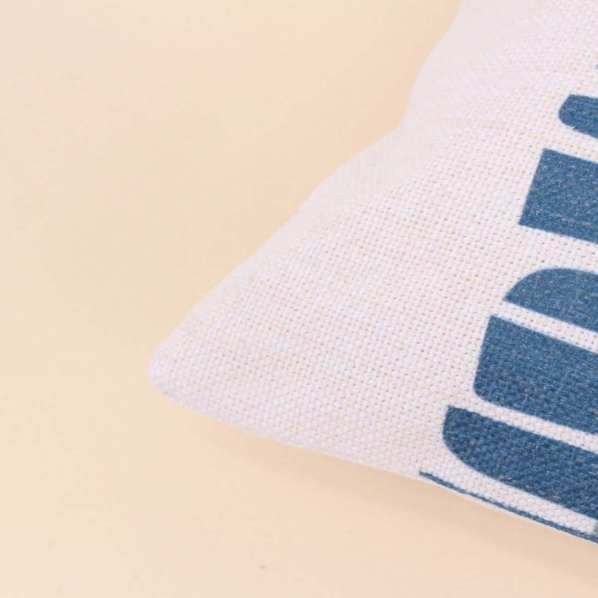 Coussin exterieur à motifs géométriques 30x50cm gris foncé, ORNAMI