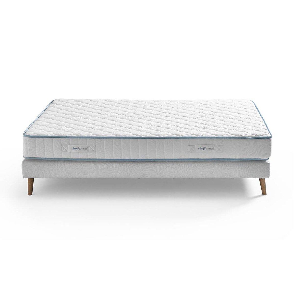 Matelas mousse 21 cm - ZOHRA ET RAPHAEL blanc, CAMIF