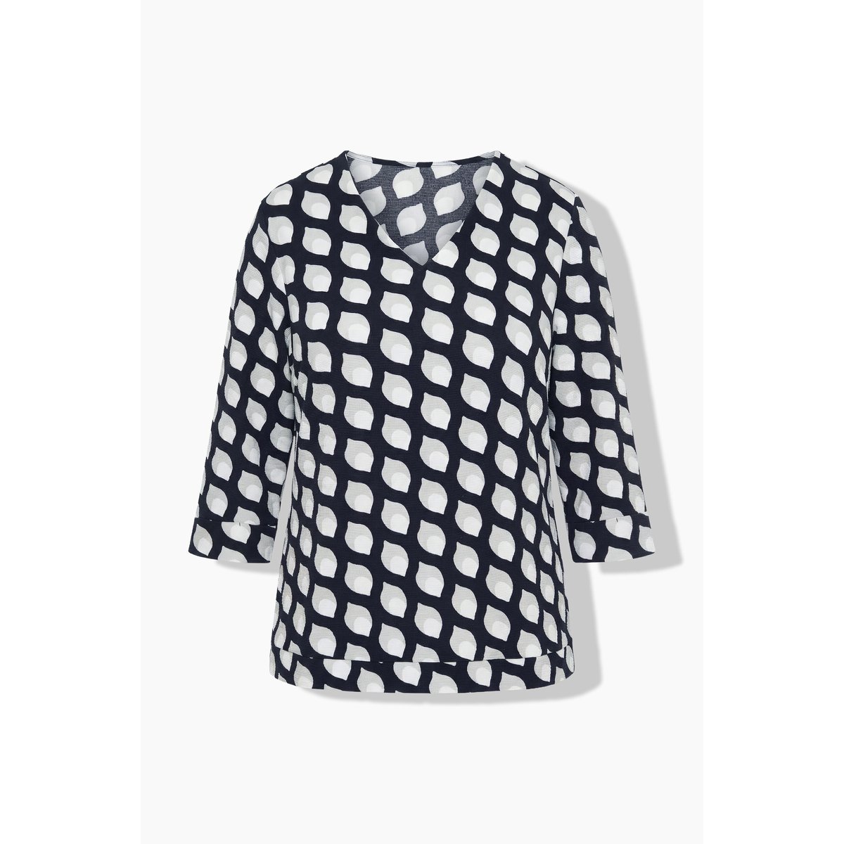 T-shirt imprimé noir, ULLA POPKEN
