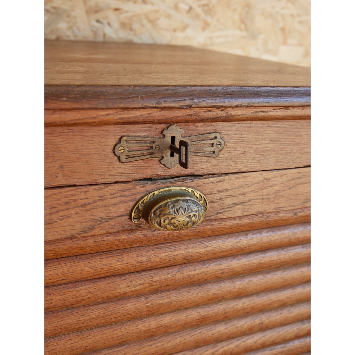 Classeur ancien en bois Fernand N°354 - Bon état bois foncé, DEBONGOUT