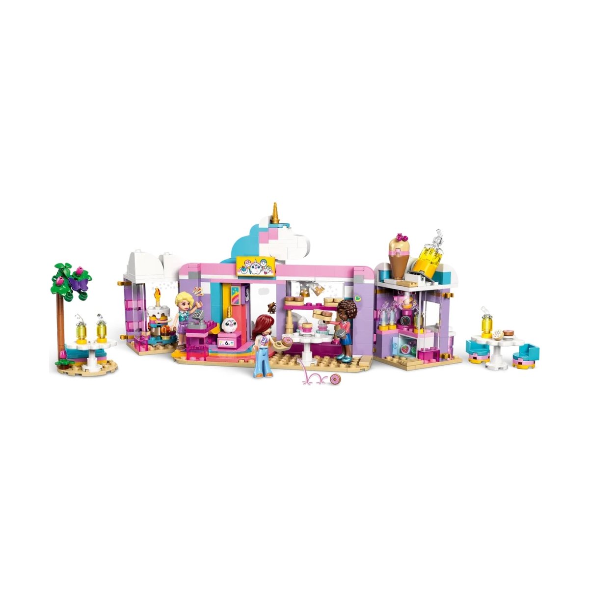 Le café licorne multicolore, LEGO