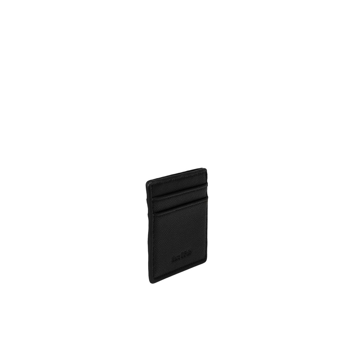Étui à cartes modèle Tonje fabriqué à partir d'un substitut de cuir en polyester recyclé noir, MARC O'POLO