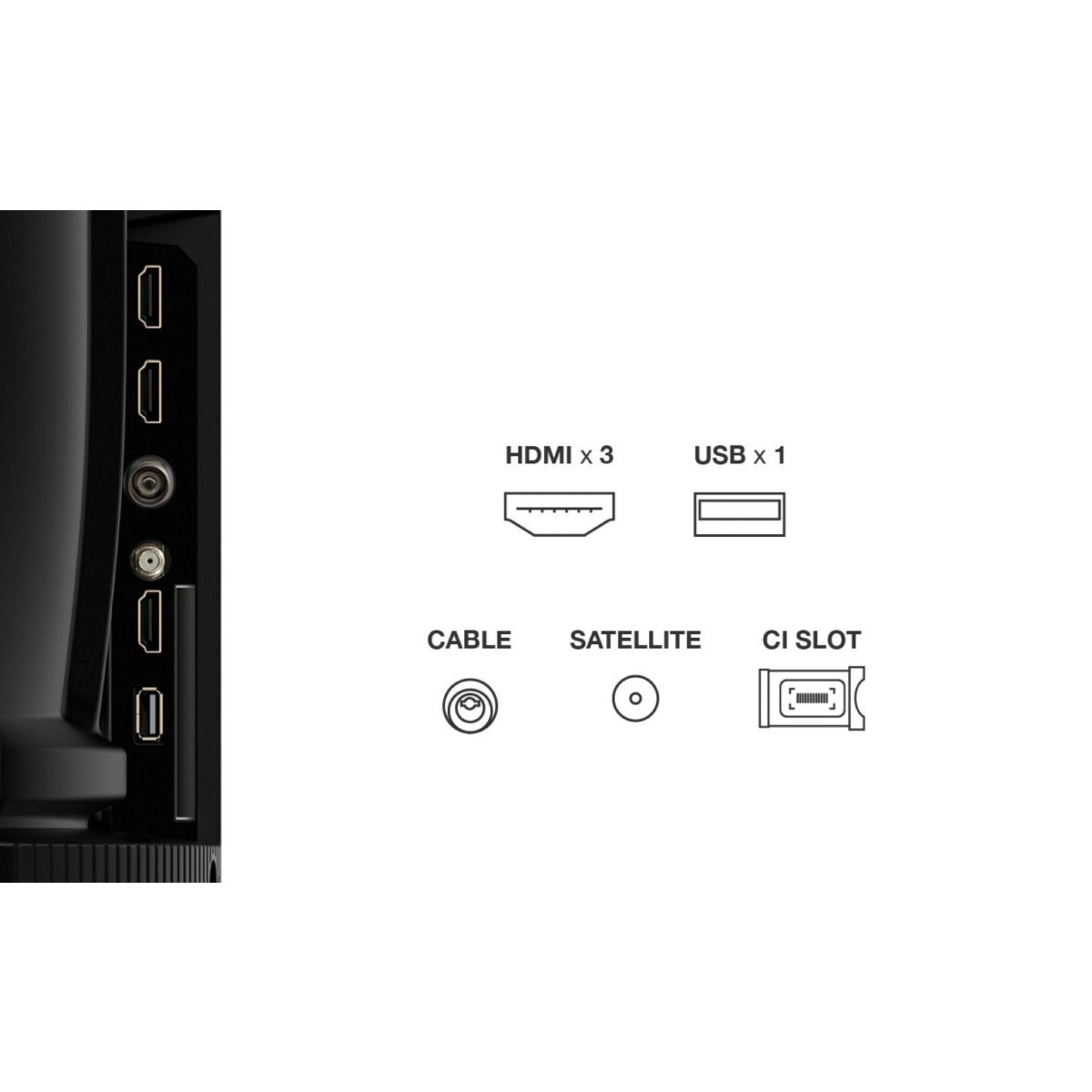 TV QLED 55T6C (2026) 55" (140 cm) couleur unique, TCL