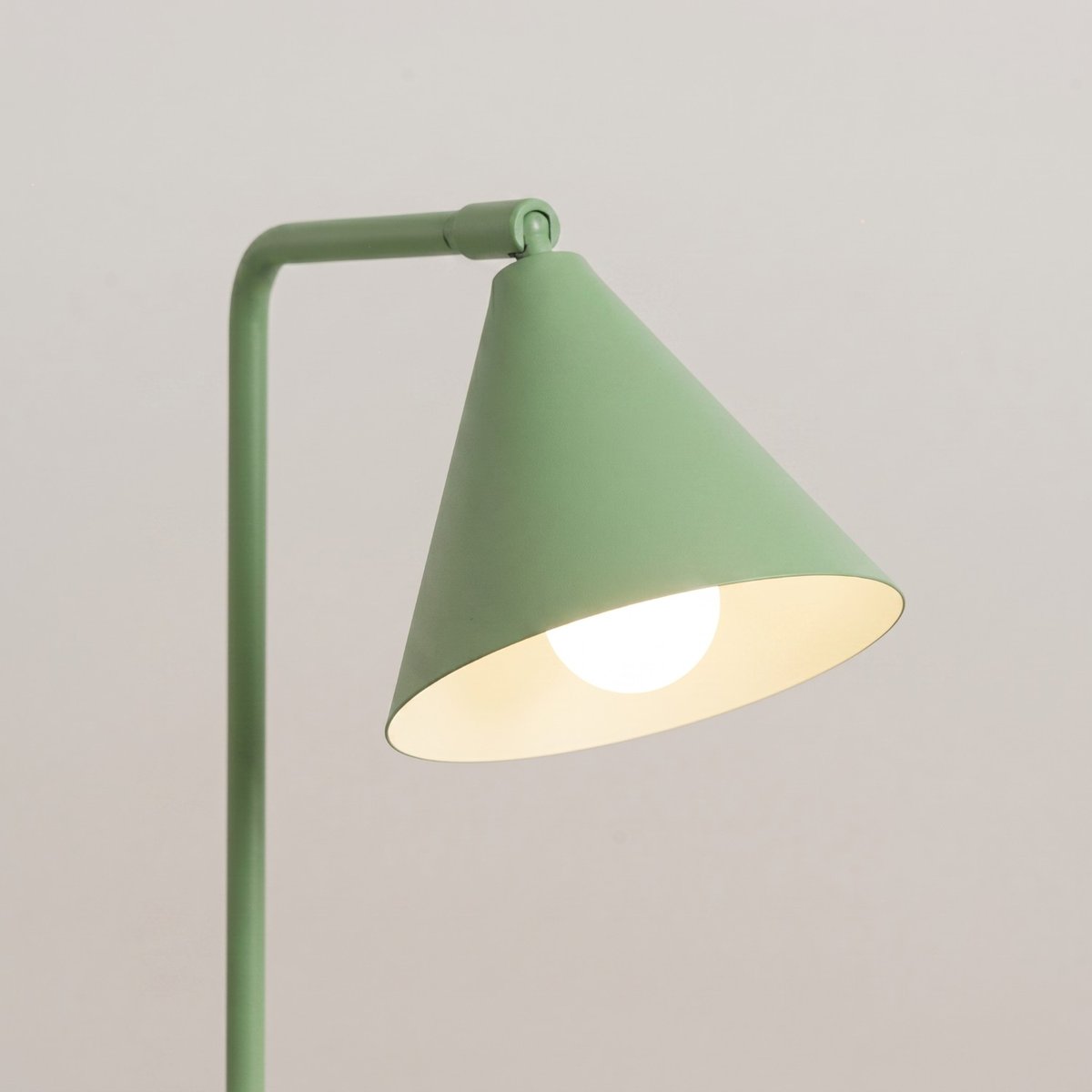 Lampe de bureau Acier Sauge E14 1 Nox sauge, EDEN