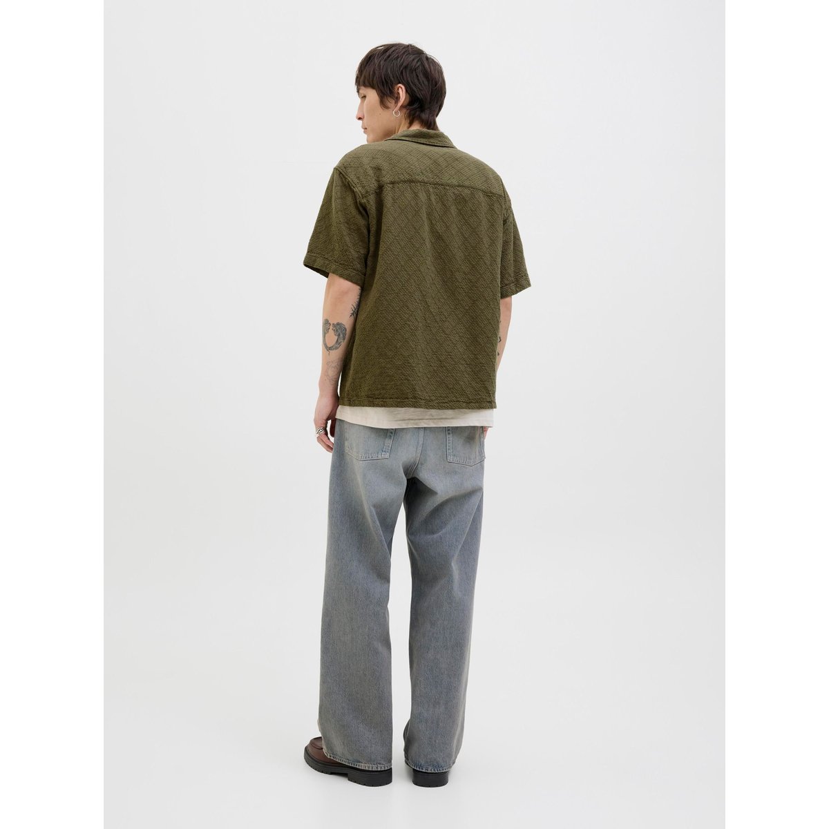 Chemise De Vacances olive night, JACK & JONES
