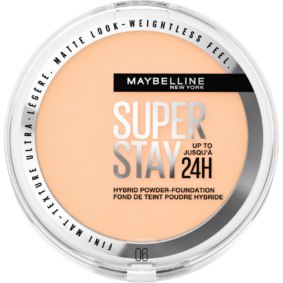 Fond de teint Longue Tenue Superstay 24H 06, MAYBELLINE NEW YORK