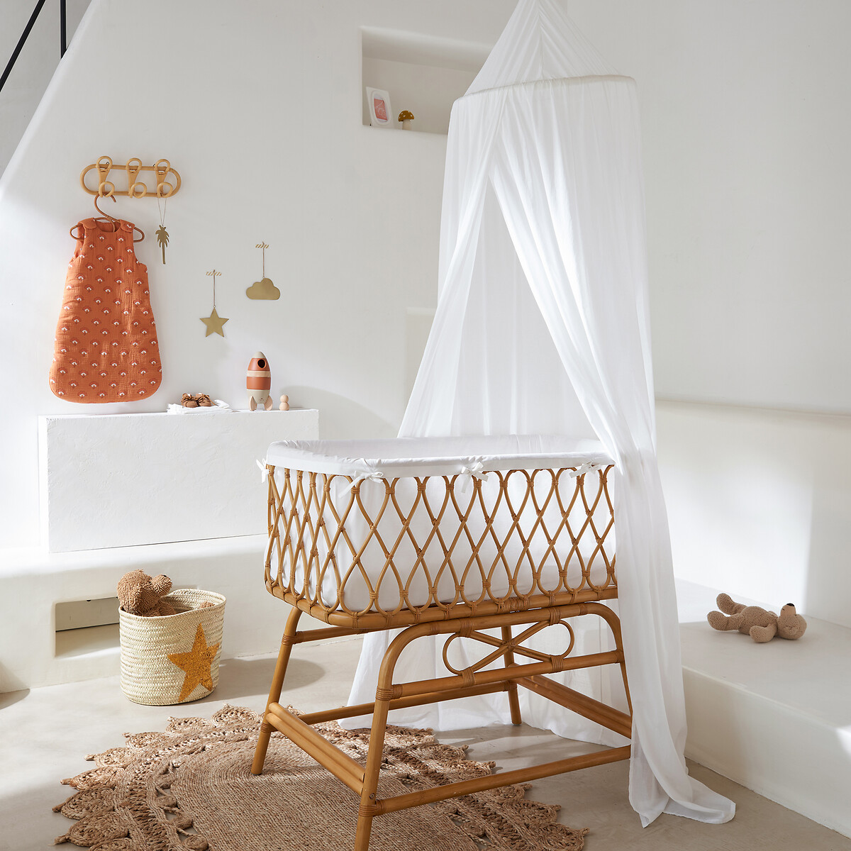 Berceau en rotin Lorene rotin naturel, LA REDOUTE INTERIEURS
