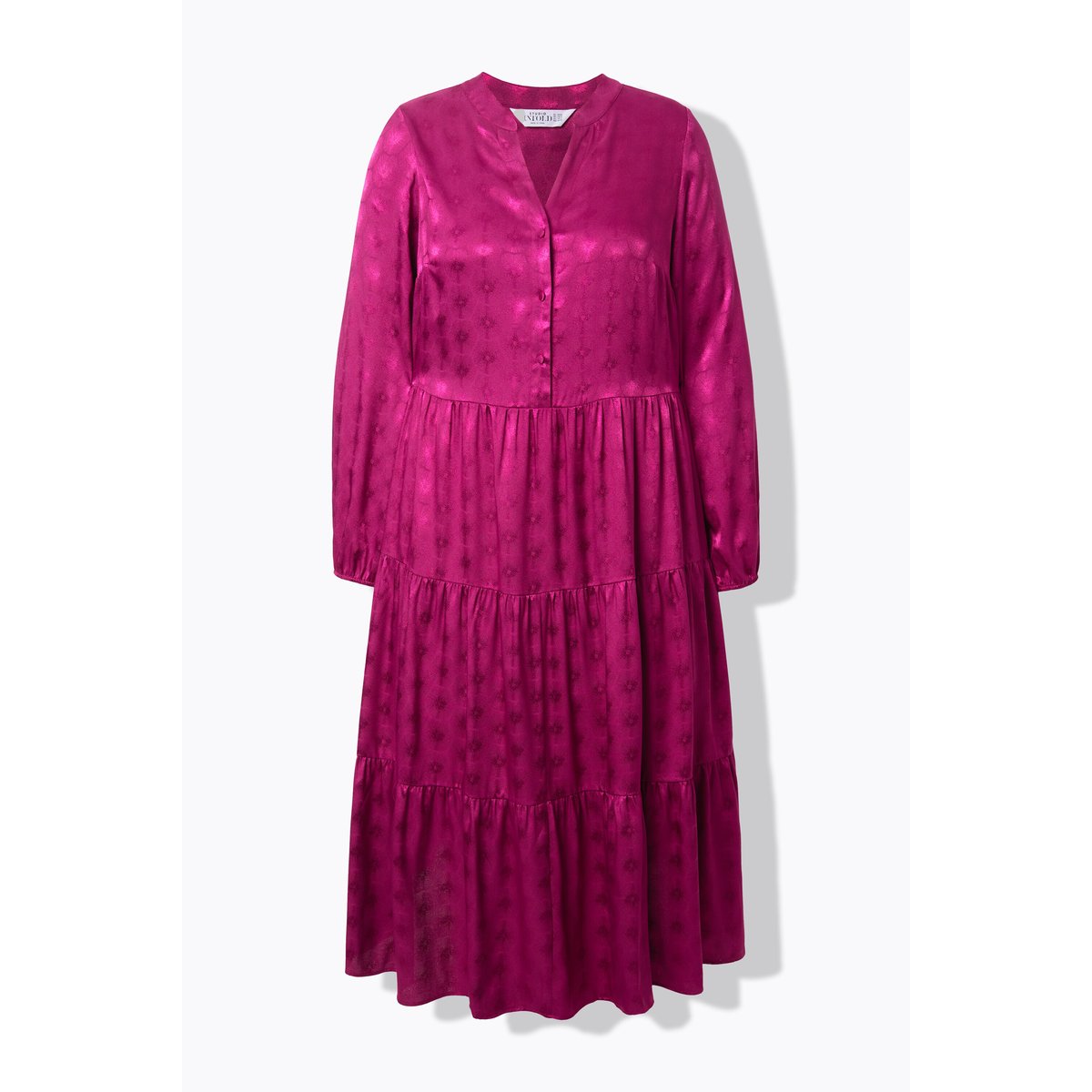 Robe maxi, imprimé rayons scintillants mûres, STUDIO UNTOLD