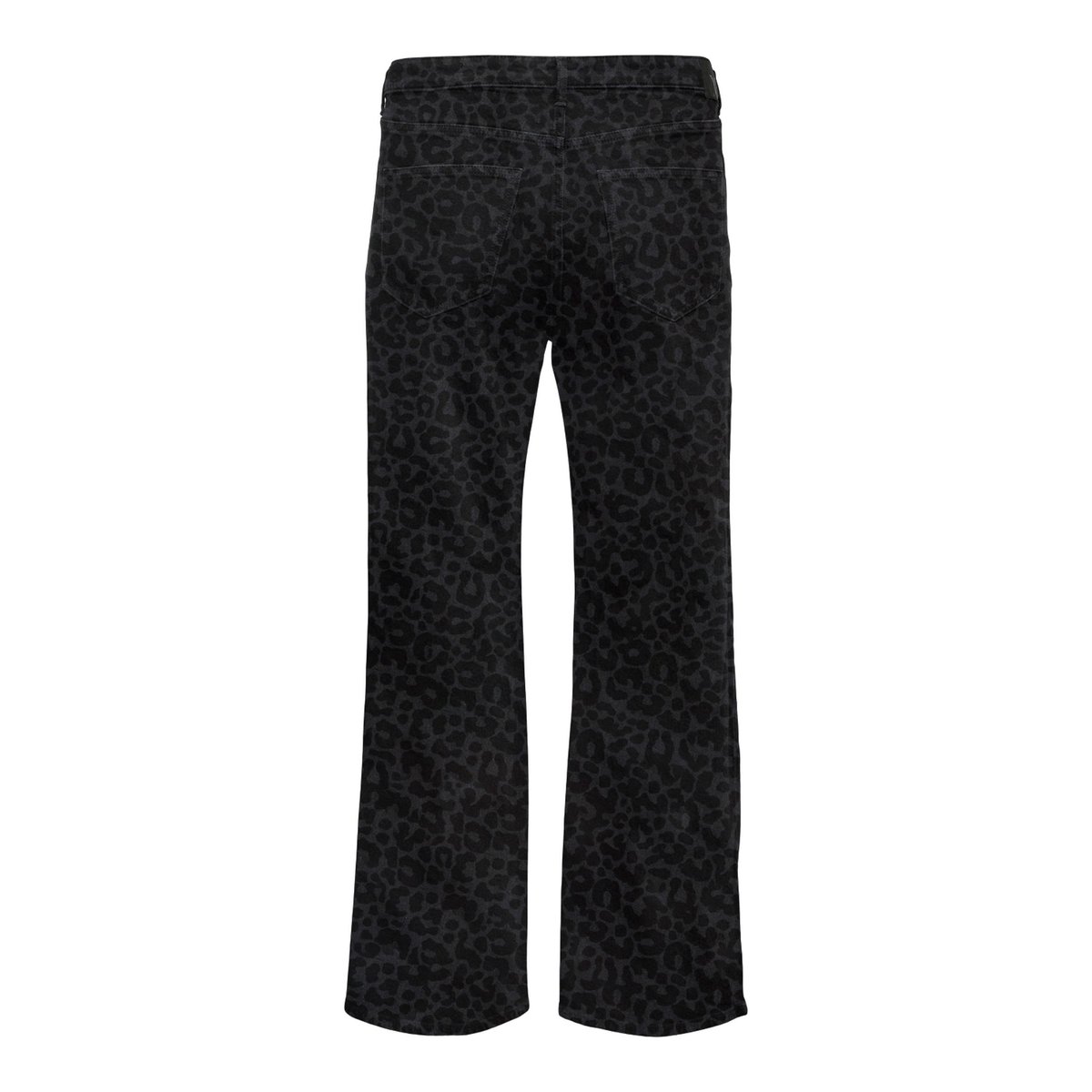 Jean À Coupe Large black denim 1, VERO MODA