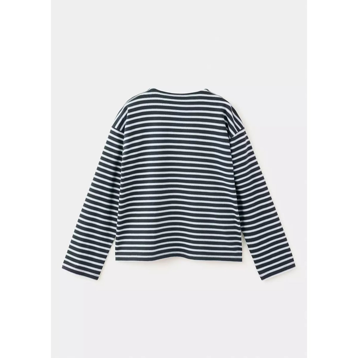 T-shirt rayé avec découpe bleu marine, MANGO KIDS
