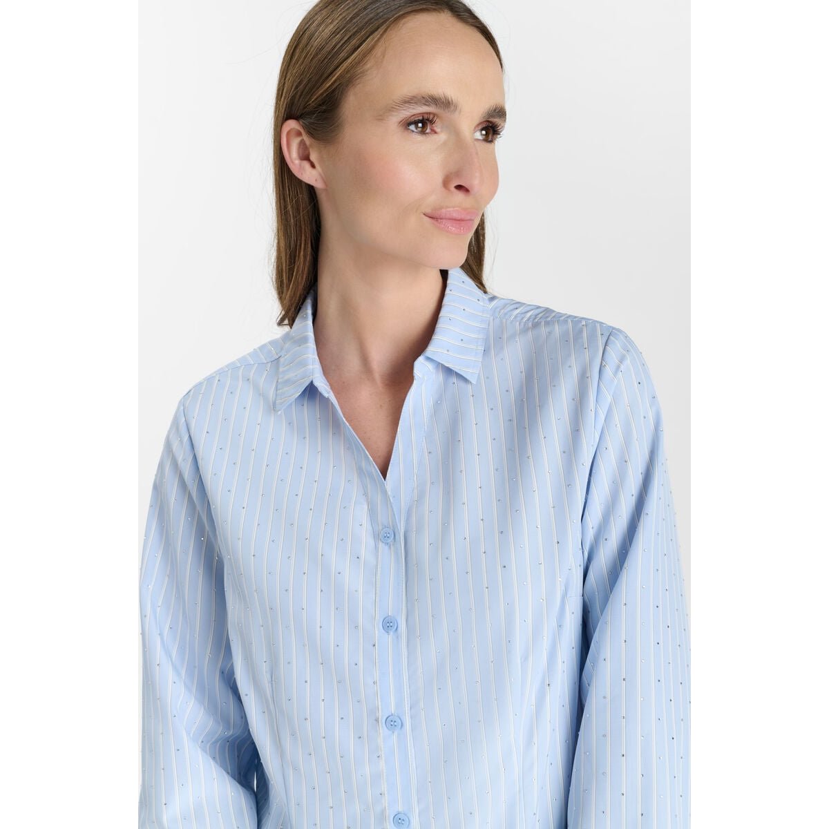 Chemise LUINA blue stripe, LE TEMPS DES CERISES