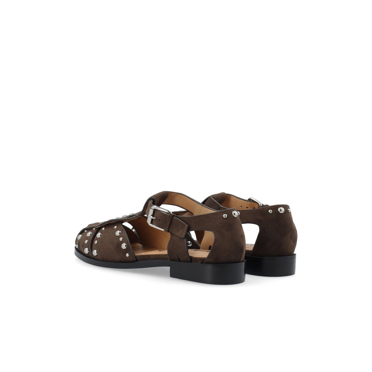 Sandales À Boucles marron - brown, BIANCO