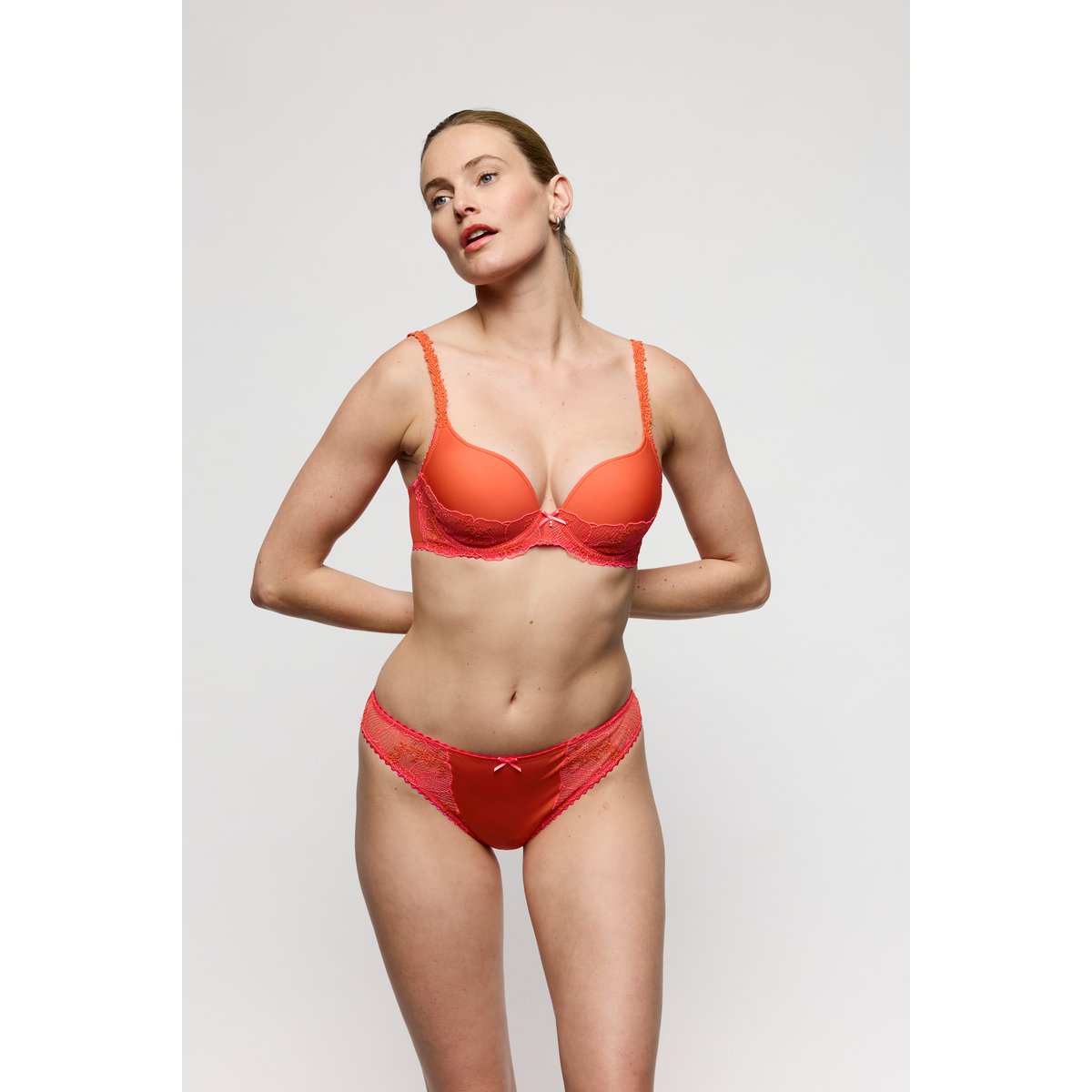 Slip brésilien SOLENE orange - pamplemousse, MARIE JO
