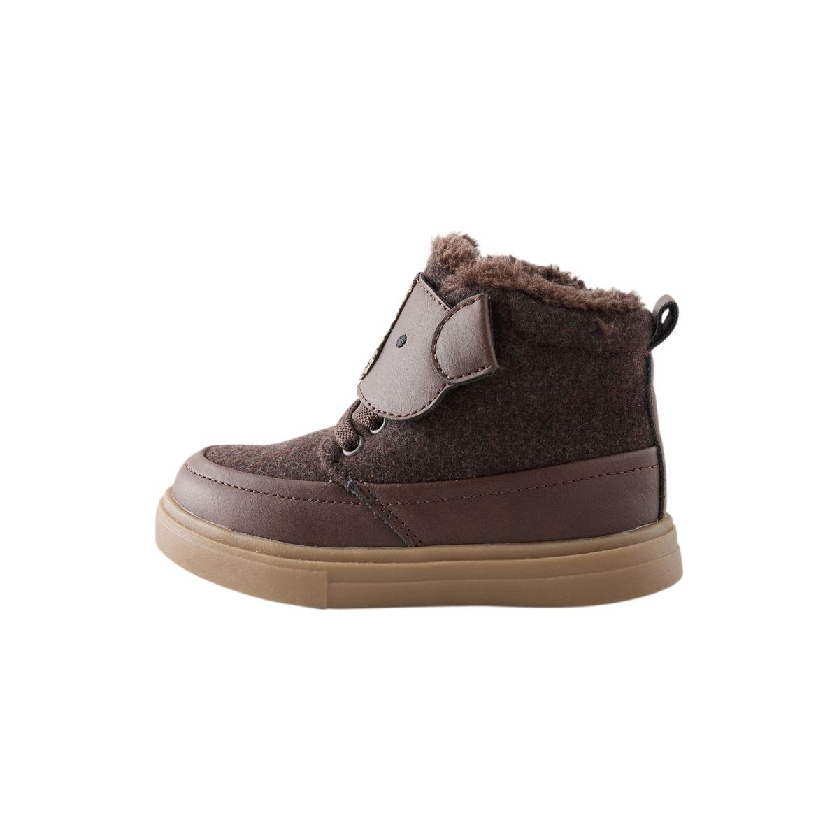 Bottes zippées et doublées chien marron, NEXT