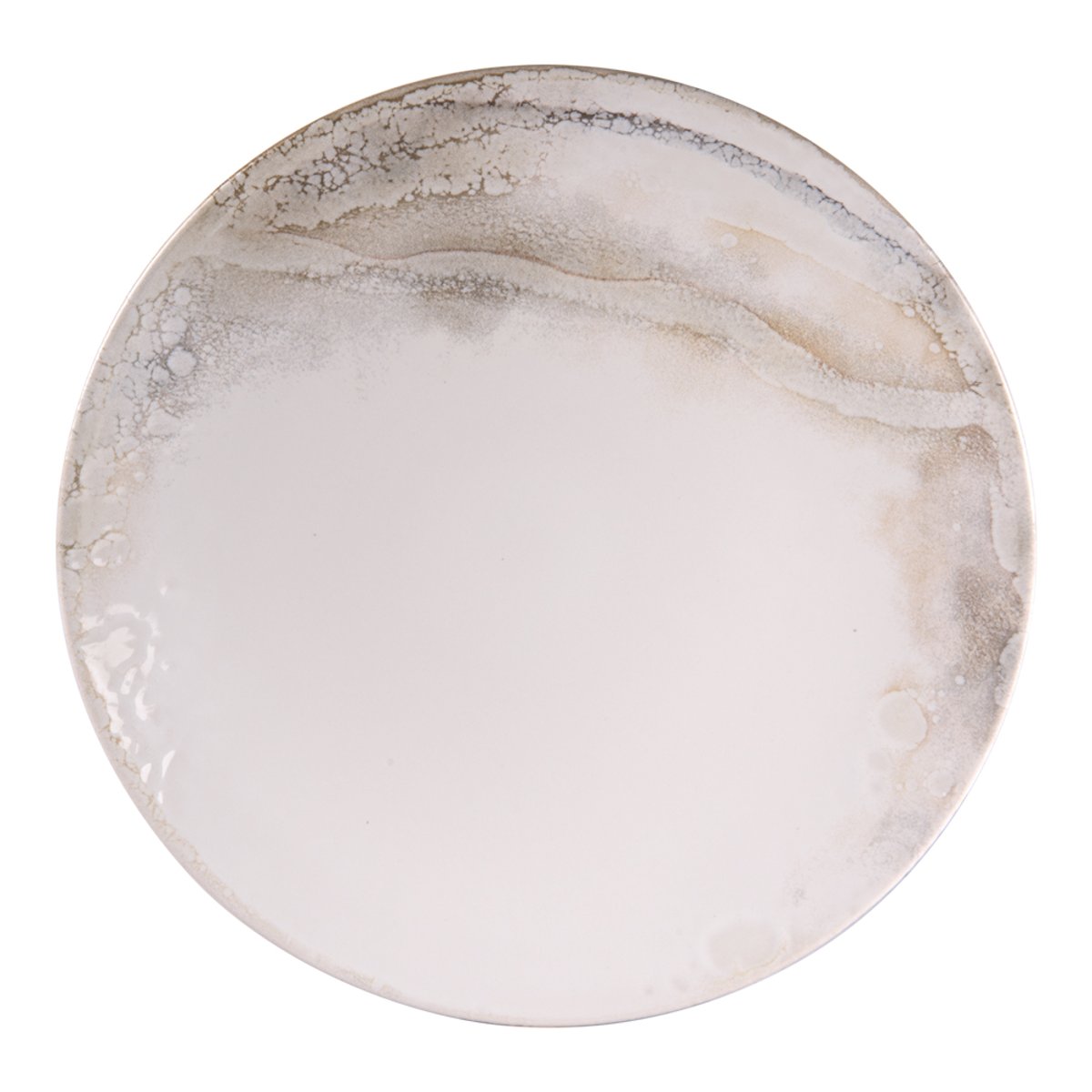 Assiette de présentation Mojave 32 cm - MOJAVE blanc, TABLE PASSION
