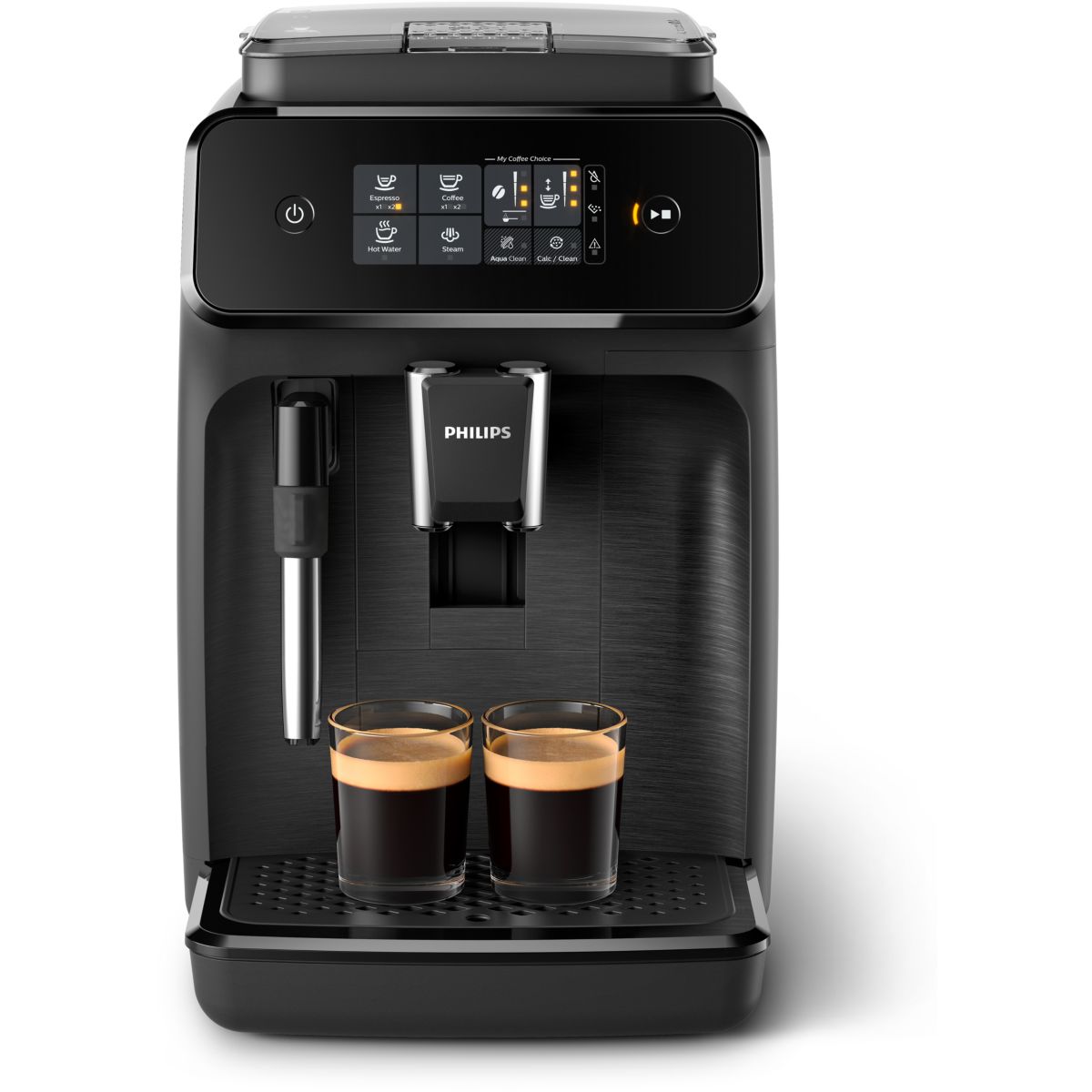 Expresso Broyeur EP1220/00 Noir Mat série 1200 noir, PHILIPS
