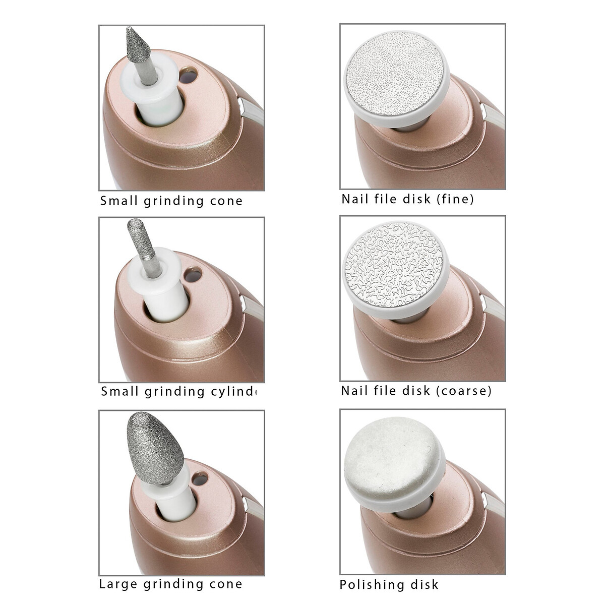 Kit manicura/pedicura, da Proficare branco, PROFICARE