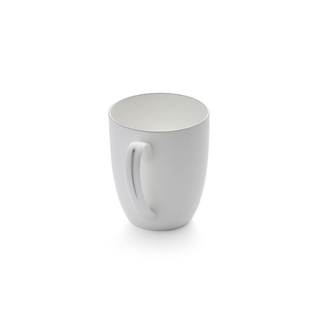 Set of 4 Serendipity Platinum Barrel Shape Mugs white, ROYAL WORCESTER