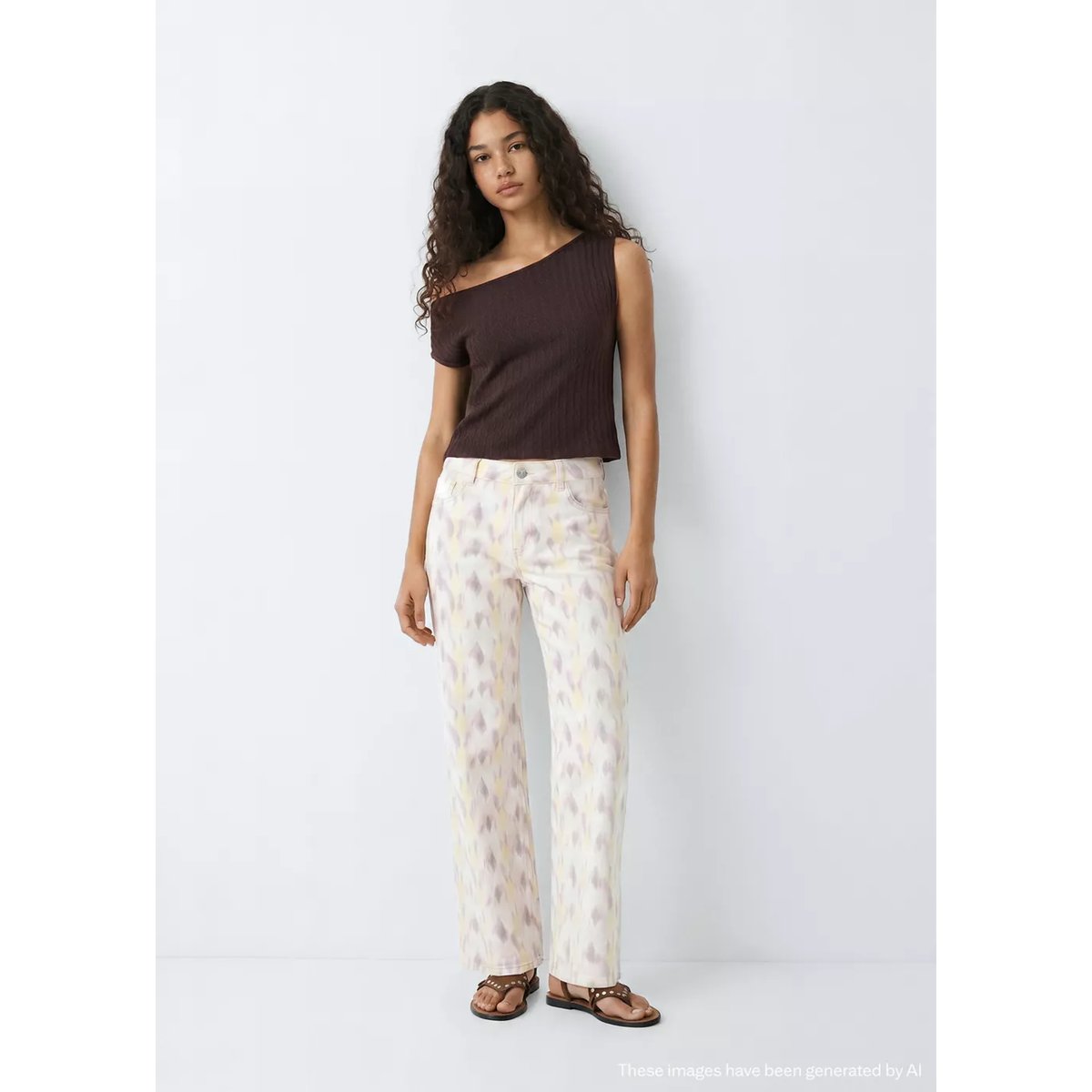 Haut en maille col bateau violet, MANGO TEEN