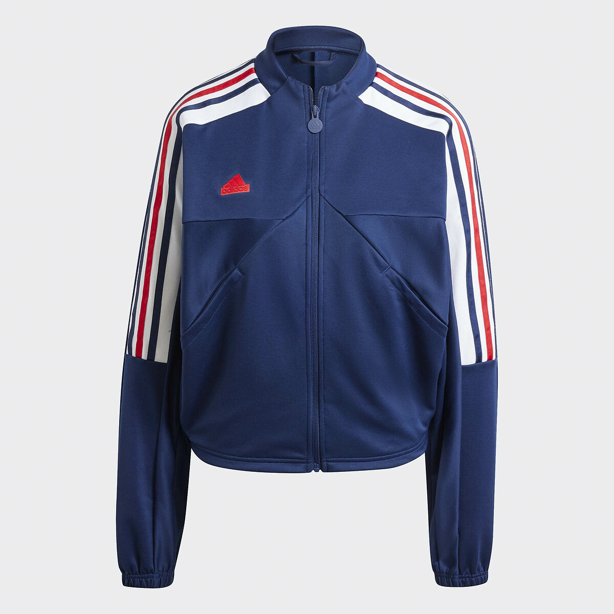 Veste de survêtement zippée TIRO CUT 3 bandes bleu, ADIDAS SPORTSWEAR