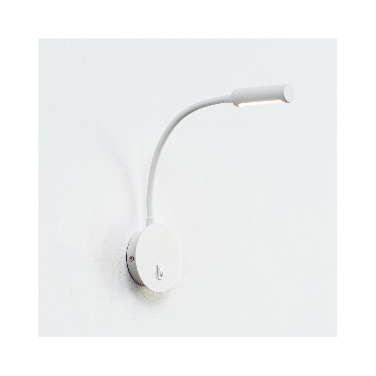 Liseuse LED orientable murale - NORMA blanc, KOSILUM
