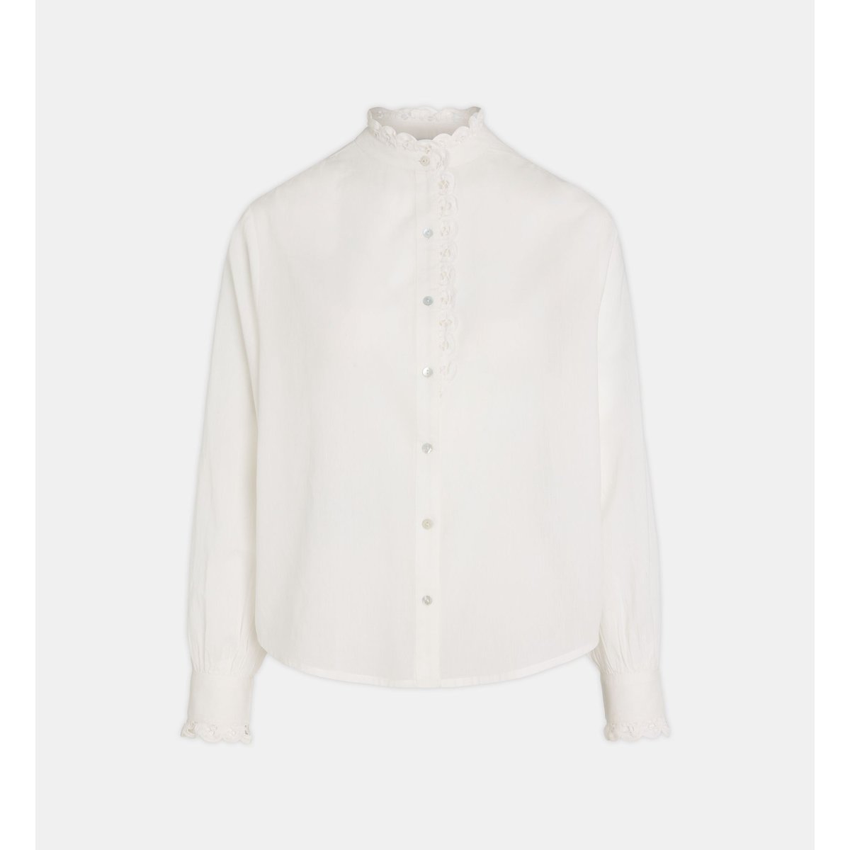 Chemise paloma new en coton écru, GALERIES LAFAYETTE