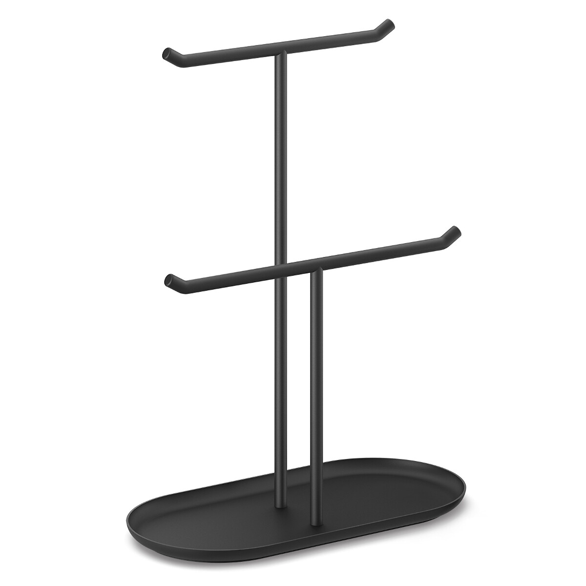 Suporte de joalharia "Olomo", ZACK preto inox, ZACK
