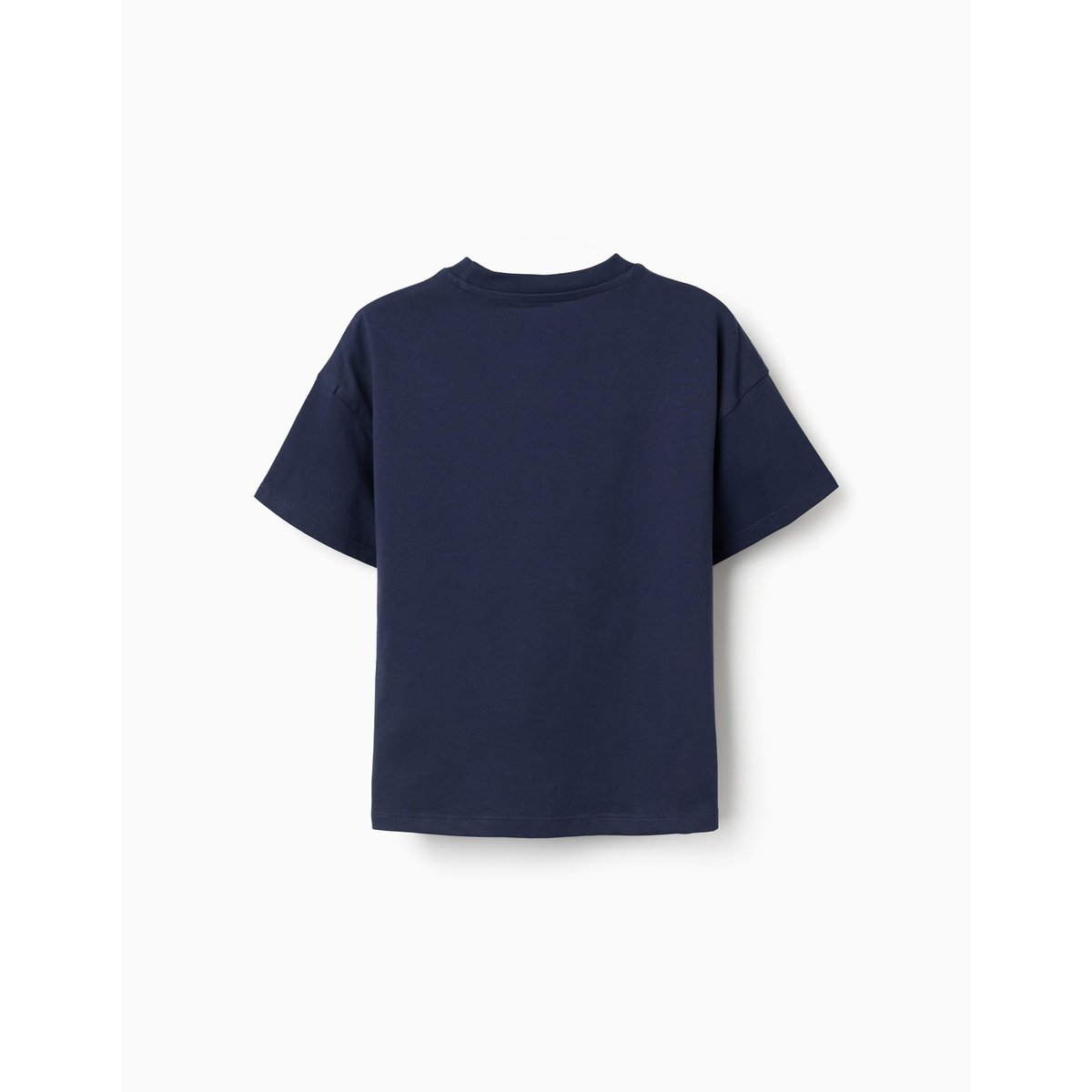 T-shirt en coton avec imprimés Minecraft bleu foncé, ZIPPY