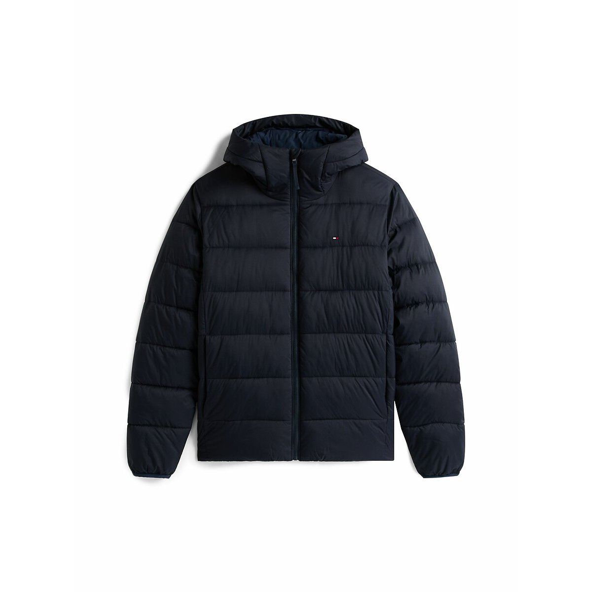 Hooded Padded Jacket black, TOMMY HILFIGER