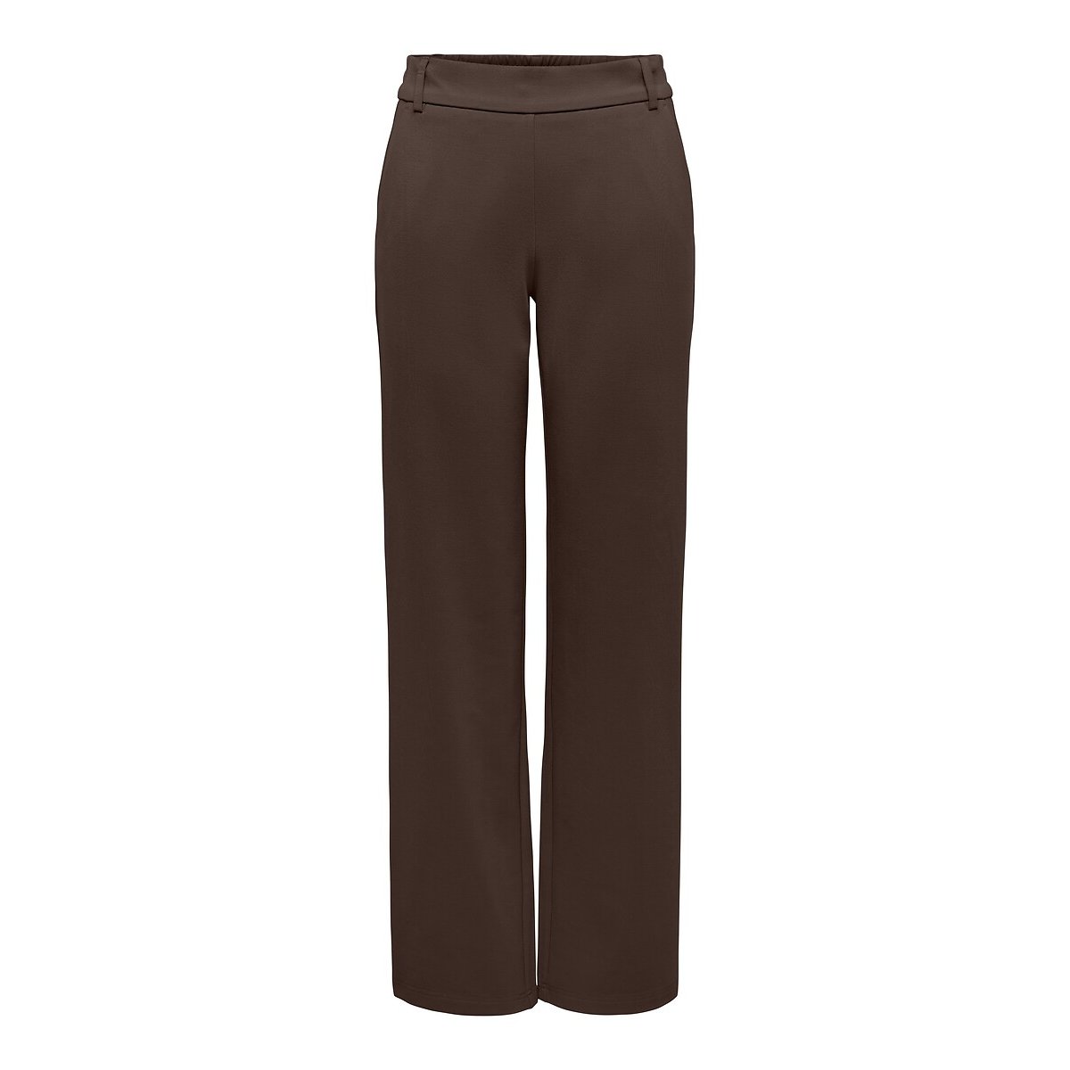 Pantalon large marron chocolat, ONLY