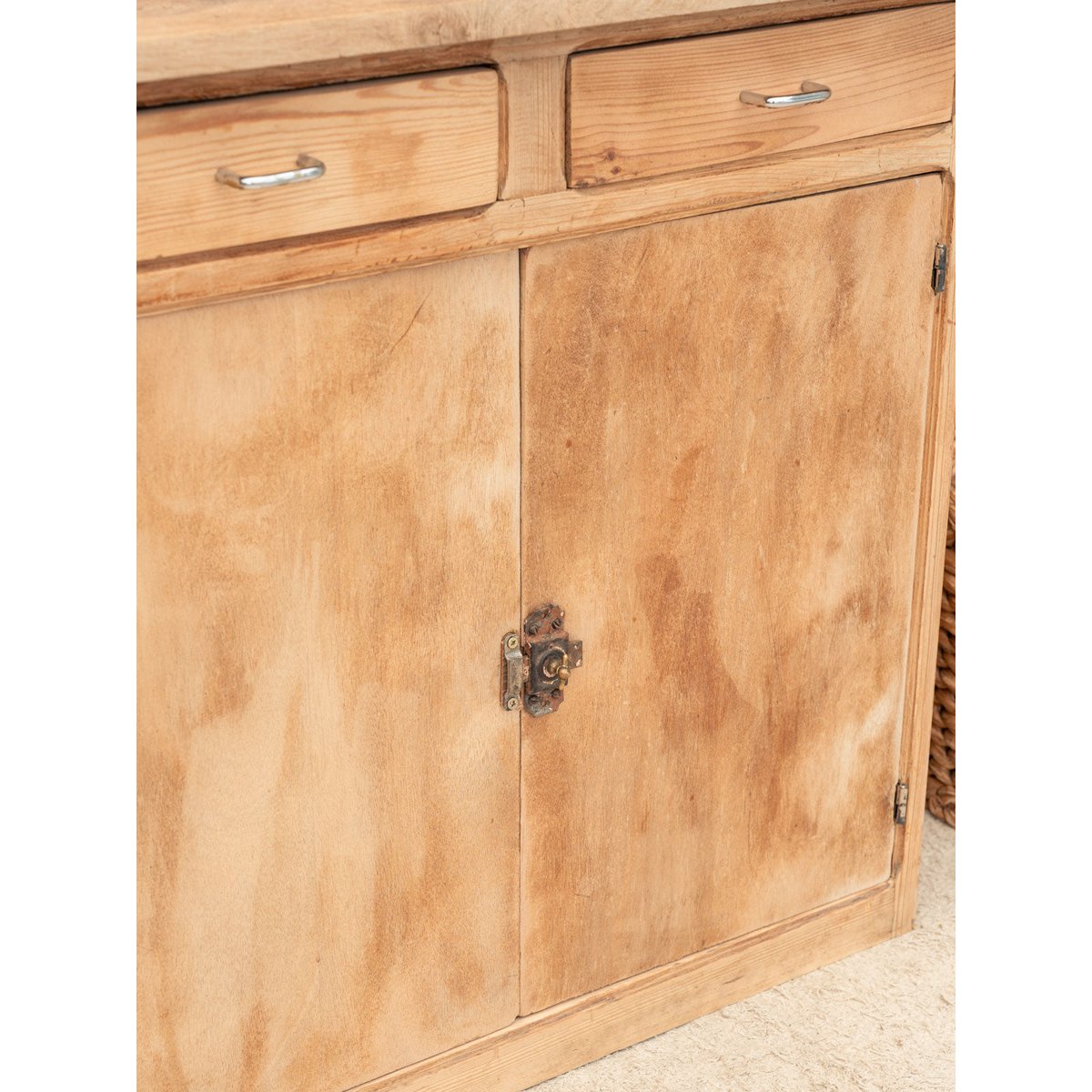 Buffet parisien en bois Gilbert N°1917 - Bon état bois clair, DEBONGOUT