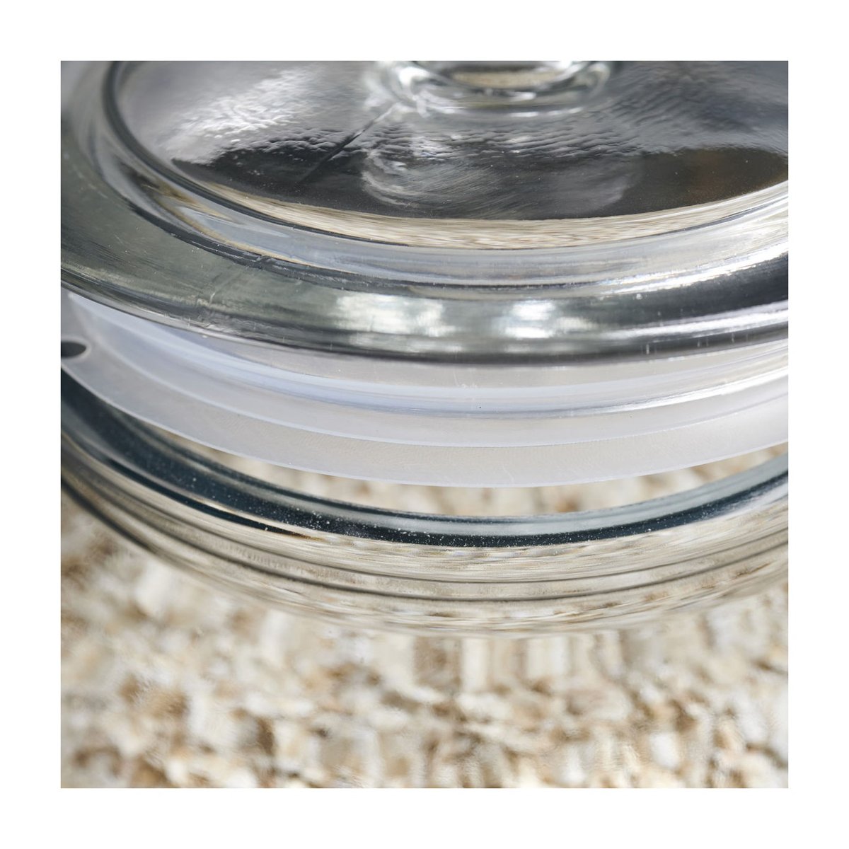 Bocal Ville h 19 cm transparent, HOUSE DOCTOR
