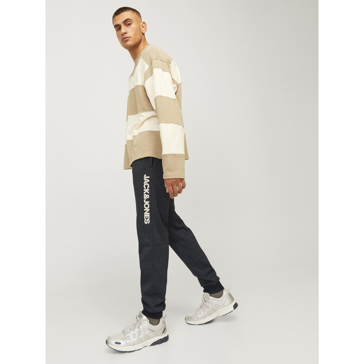 Pantalon de jogging noir, JACK & JONES
