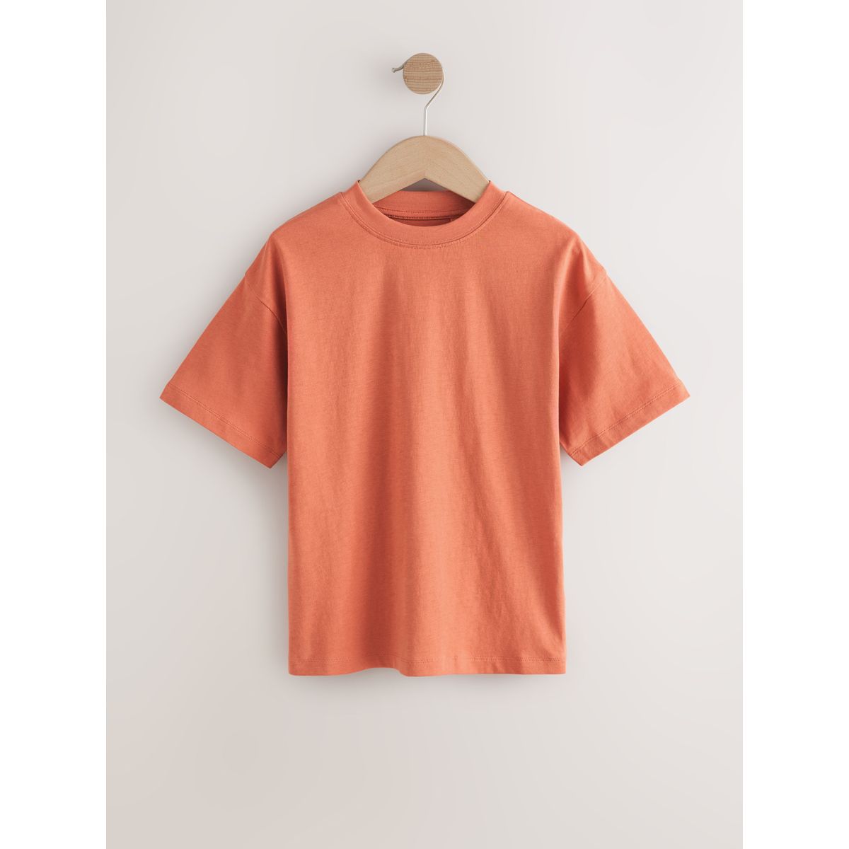 T-shirt à manches courtes, lot de 8 noir/vert/bleu/blanc/rouille/gris, NEXT