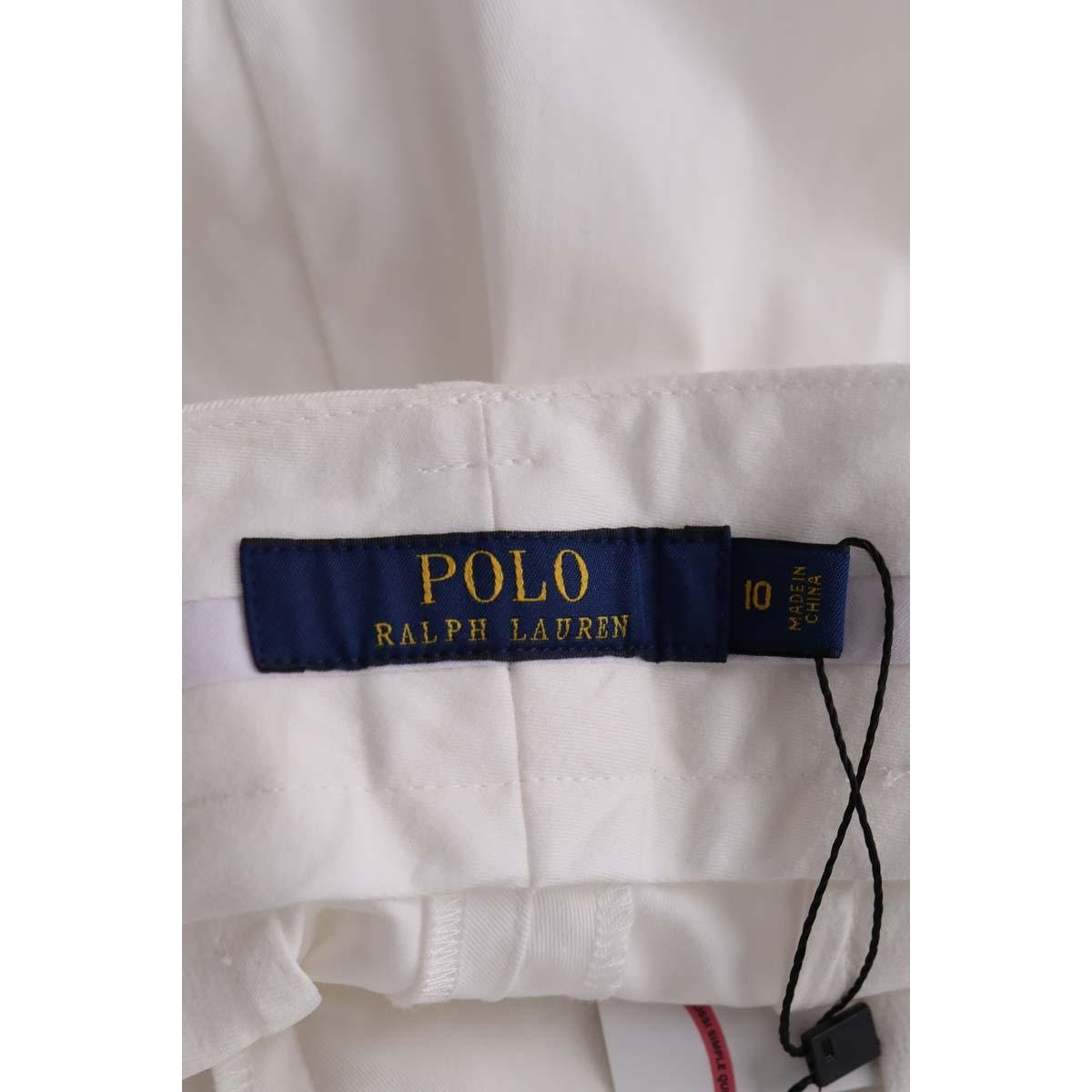 Pantalon Carot - Très Bon État blanc, RALPH LAUREN