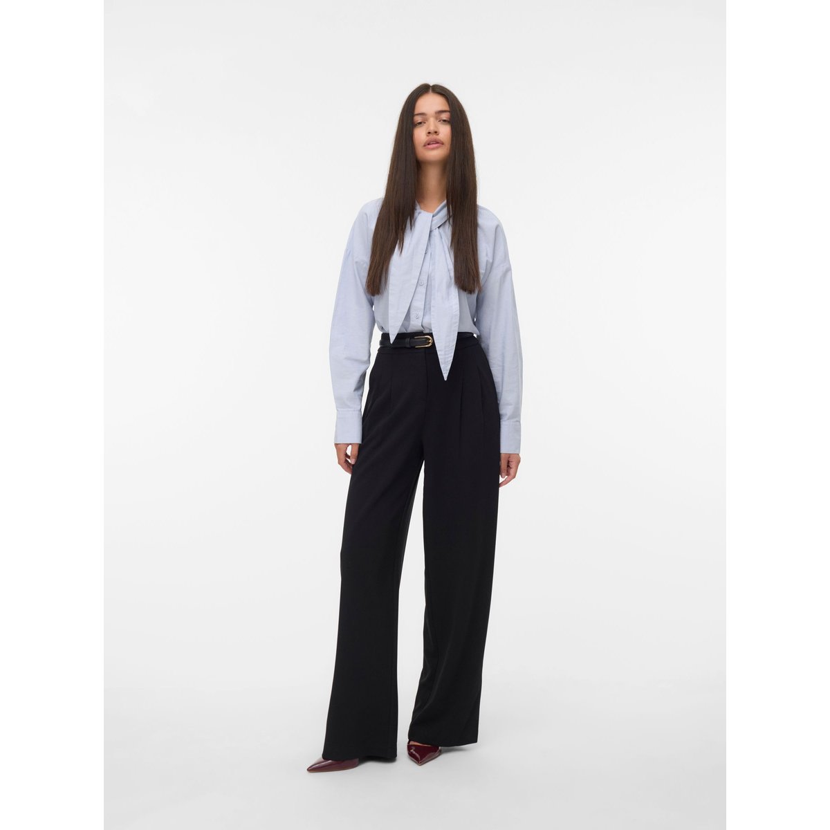 Pantalon À Jambe Large noire - black, VERO MODA