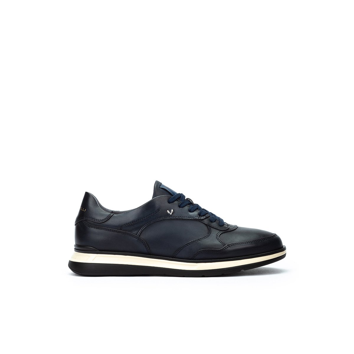 Baskets cuir Walden blue, MARTINELLI