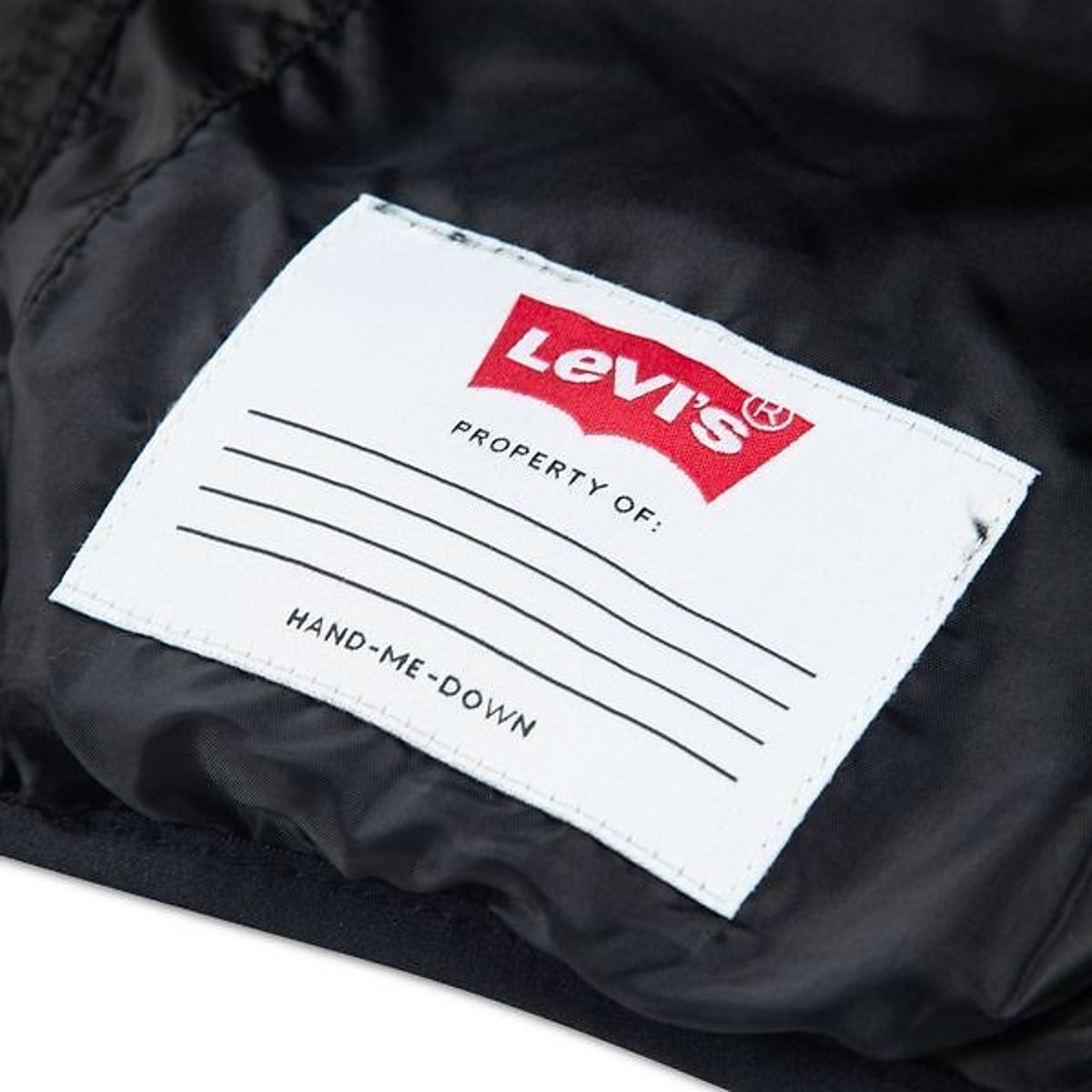 Doudoune à capuche doublée polaire noir, LEVI'S KIDS