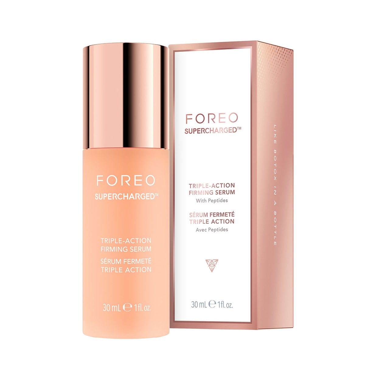 Sérum raffermissant triple action SUPERCHARGED™ couleur unique, FOREO