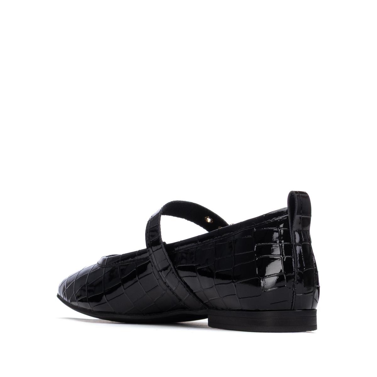 Chaussure Talon Décontractée Boucle noir, CARMELA
