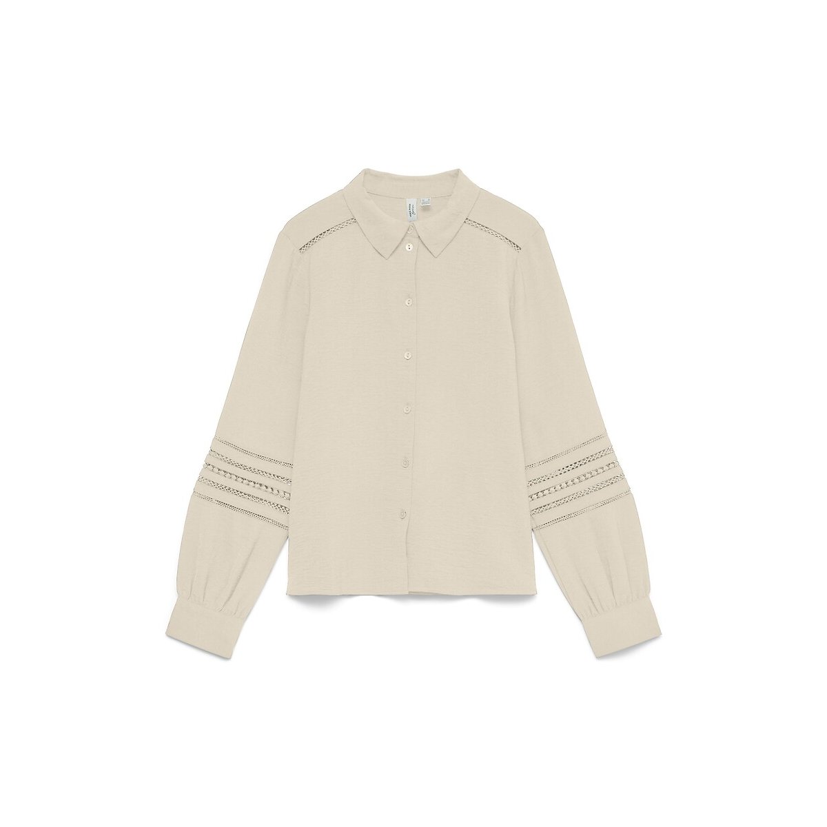 Camicia a maniche lunghe ecru , VERO MODA