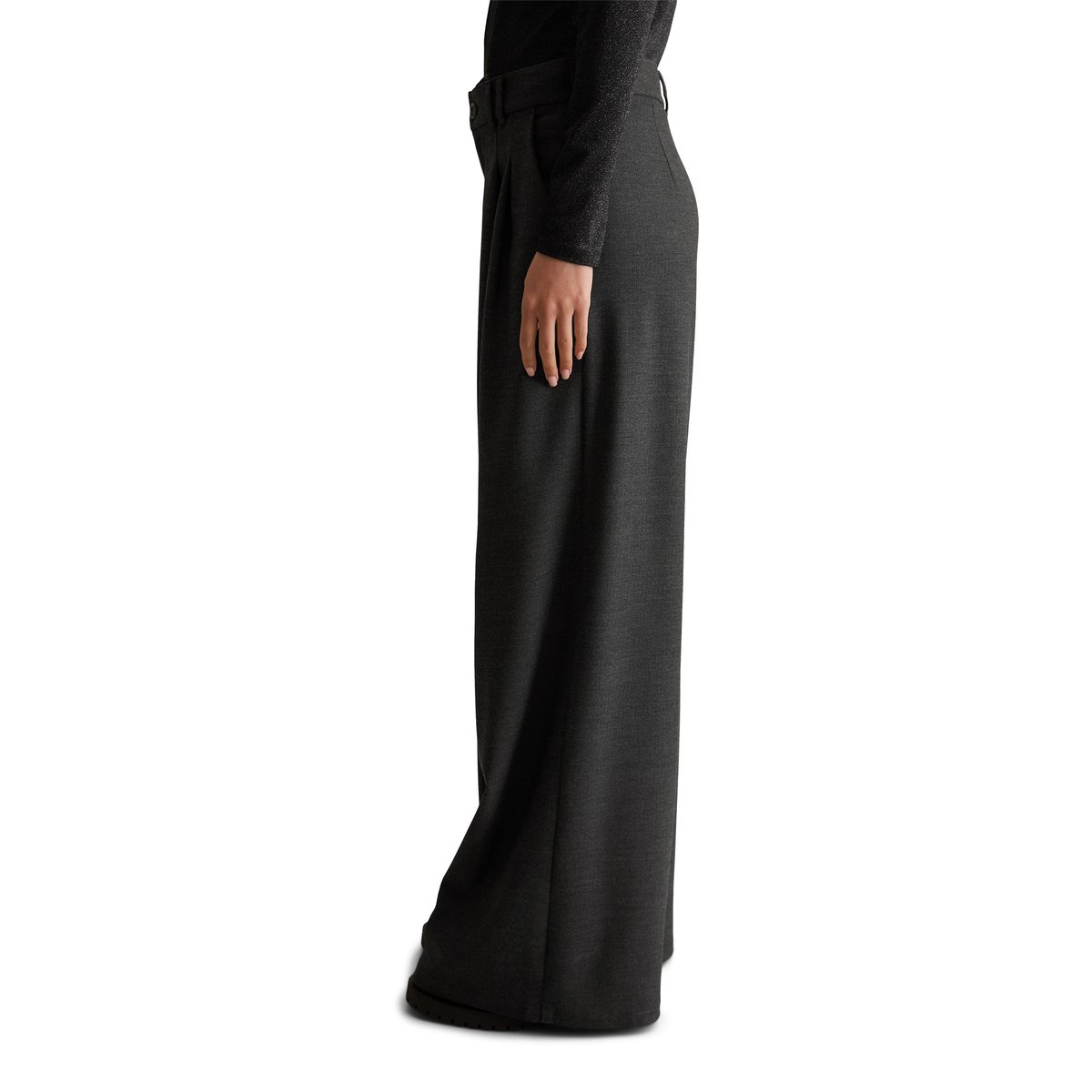 Pantalon de style costume relaxed avec une part de viscose gris, MARC O’POLO DENIM