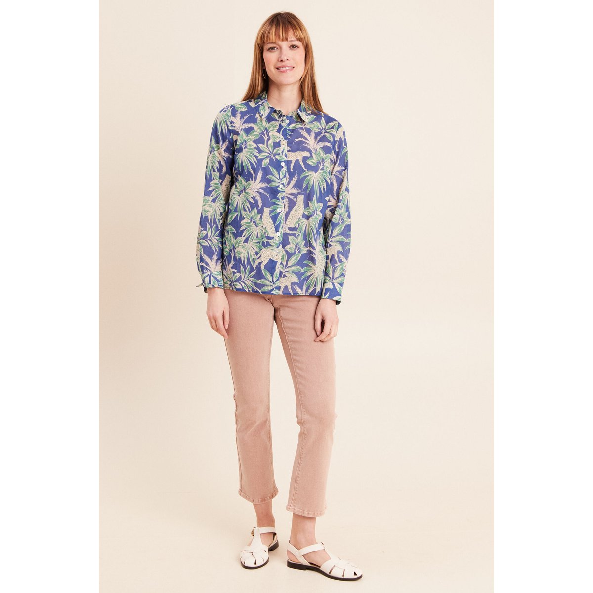 Chemise manches longues bleu, BREAL