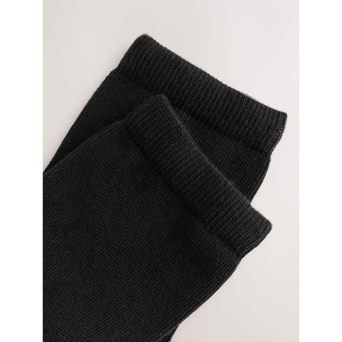 Socquettes basiques, lot de 10 noir, NEXT