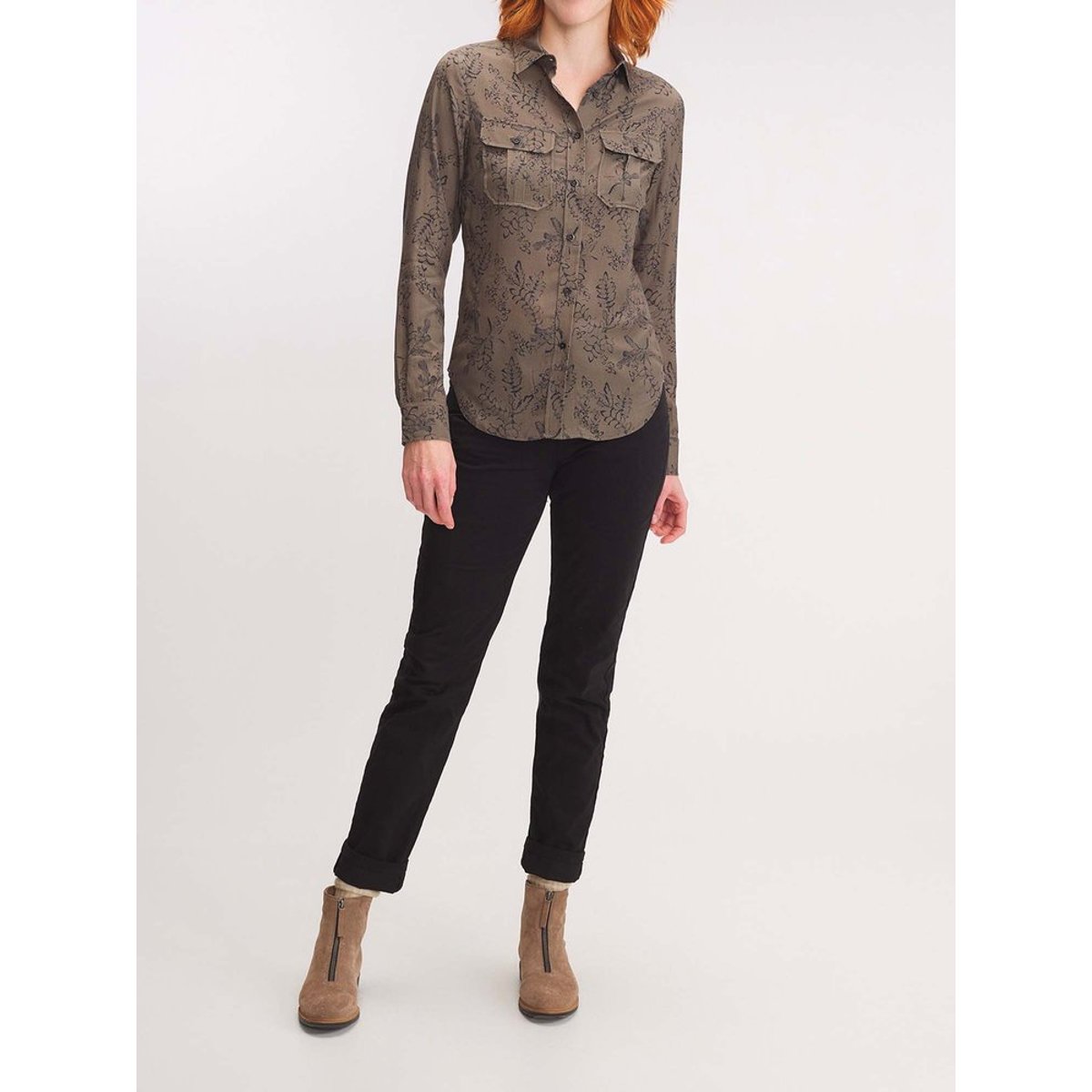 Chemise manches longues KADENMIT19275 resineux, TBS