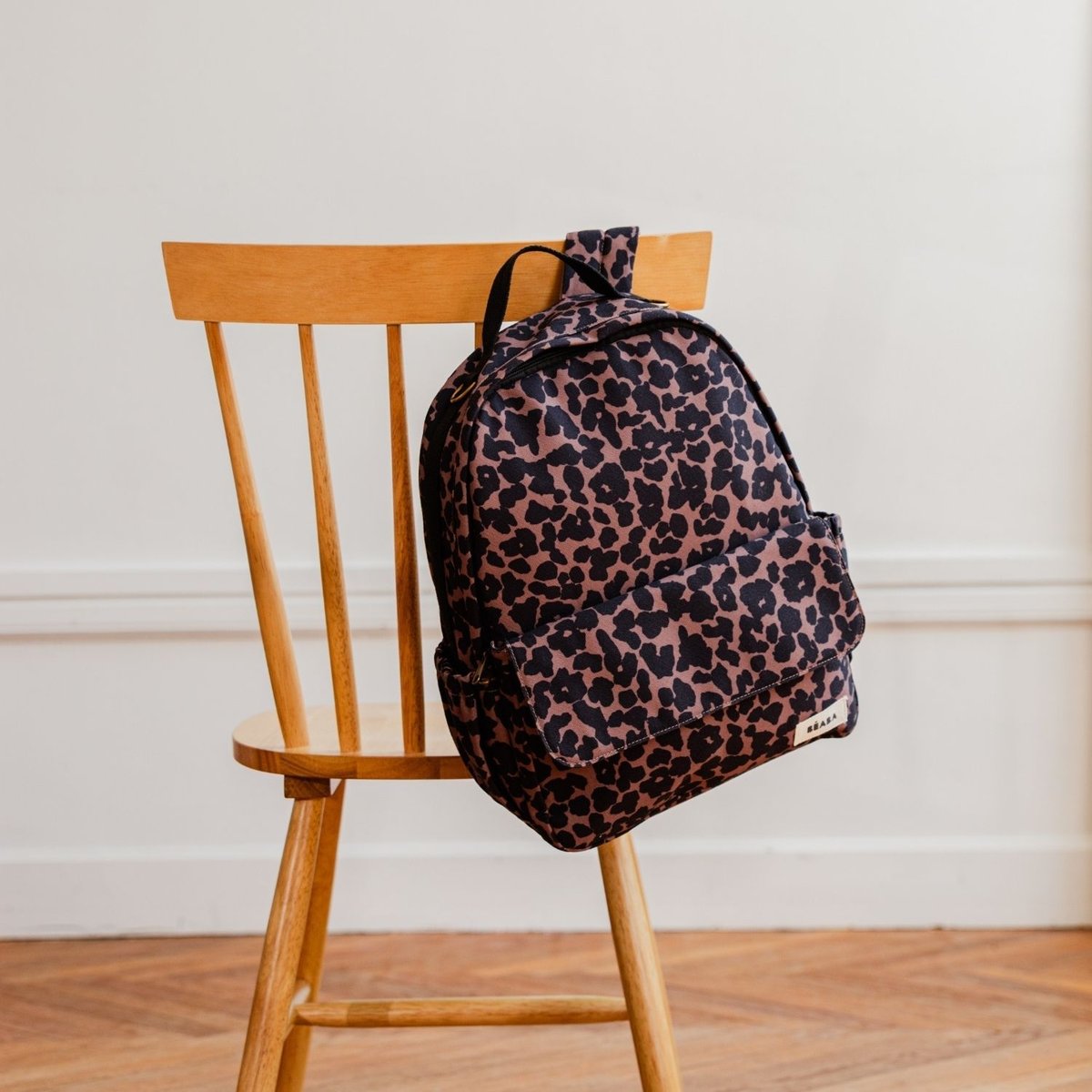 Sac à dos à langer marron, noir, BEABA