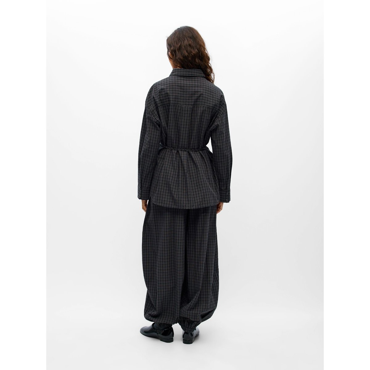 Chemise À Carreaux gris - gunmetal1, OBJECT
