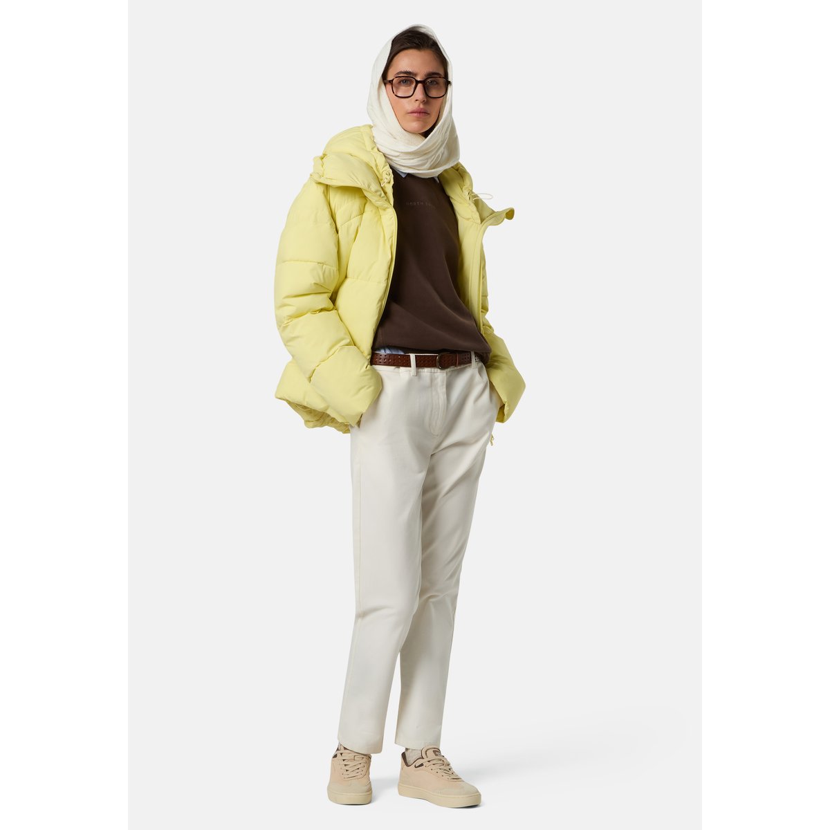 Doudoune Charlotte citronnelle, NORTH SAILS