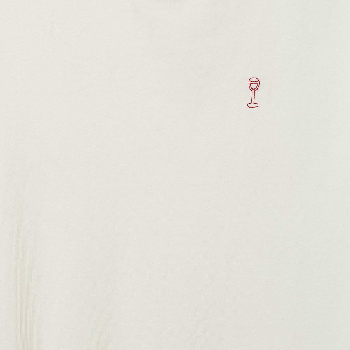 T-shirt manches courtes avec broderie et imprimé en coton BIO GOTS ecru, MONOPRIX